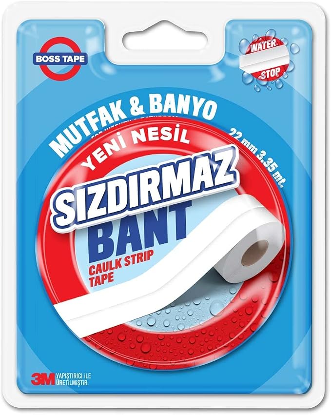 Tape Su Geçirmez Bant, 22 mm x 3.35 m, Beyaz - Görsel 2