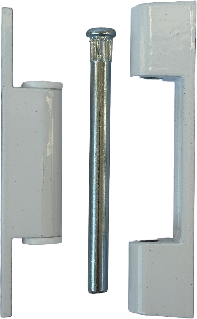 Plastik Pencere ve Kapılar için Metal Menteşe, 95mm Uzun Tip, Beyaz - Görsel 5