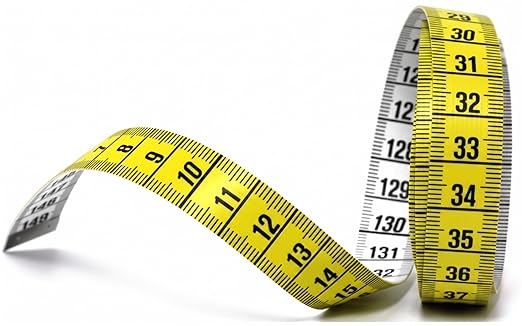 Home 150 Cm Vücut Beden Ölçüm Metresi, Diyetisyen Mezurası, Terzi Mezurası, Esnek Mezura, Kıyafet Ölçüm Metresi, Bel Ölçme Bandı, Dikiş Nakış ve Vücut Ölçümü İçin Mezura