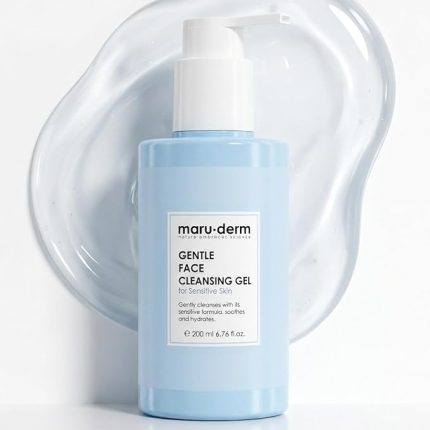 Hassas ve Atopiye Eğilimli Ciltler İçin Yüz Temizleme Jeli – Nazik Arındırıcı Nem Destekli Temizleyici, Papatya & Aloe Vera ile, 200 ML