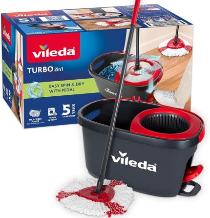 Turbo 2in1 Yeni Pedallı Temizlik Seti
