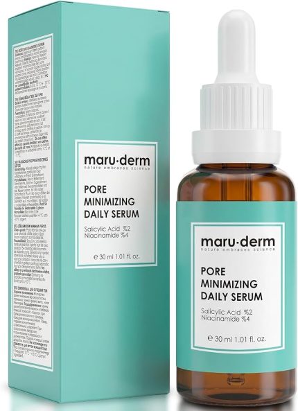 Salisilik Asit%2 & Niacinamide%5 Gözenek Görünümü İnceltici Cilt Serumu – Yağ Dengesi ve Pürüzsüzlük Destekleyici Yüz Serumu, 30 ML