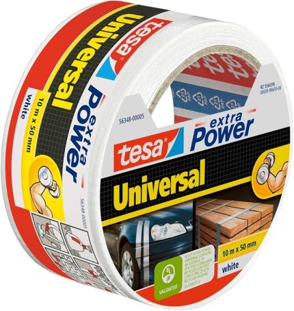Duct Tamir Bandı, Extra Power Universal, Beyaz, 10m X 50mm