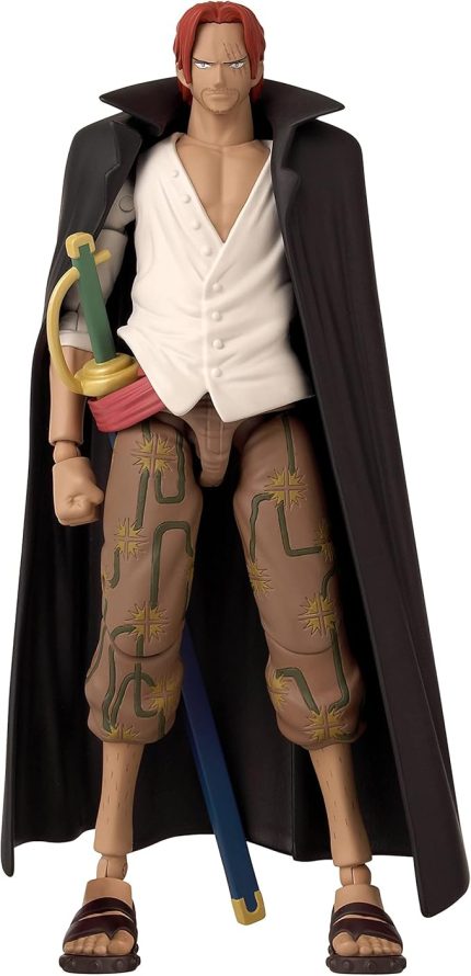 HEROES - Tek Parça - Shanks Aksiyon Figürü | One Piece 6 inç Action Figure Anime Heroes - Shanks