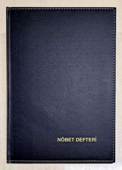 100 Yaprak Nöbet Defteri (200 Sayfa - 23x32 cm) | Sunideri Sert Kapak Lüks Ciltli | Öğretmen Ders Takip, Devamsızlık ve Denetim Çizelgeli | Okullar & Dershaneler İçin İdari Kayıt Defteri
