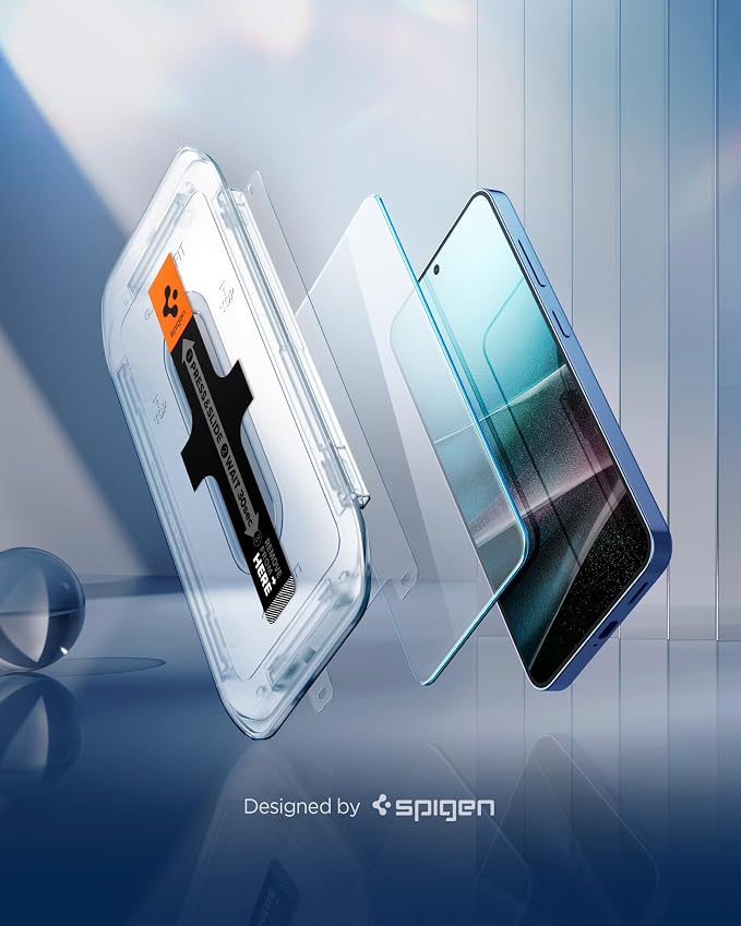 Galaxy S25 Plus / S24 Plus ile Uyumlu Kolay Kurulum Cam Ekran Koruyucu GLAS.tR EZ Fit HD (2 Adet) Şeffaf - AGL07432 (Spigen TR Garantili) - Görsel 3