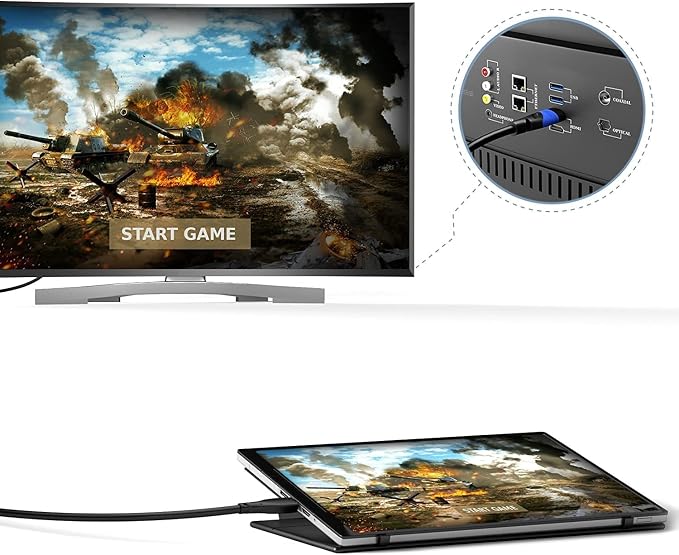 – micro-HDMI kablosu – 2m – 4K@60Hz, çift yönlü - Görsel 3