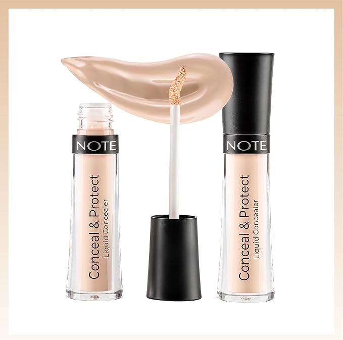 Cosmetics Note Cosmetics Conceal & Protect Likit Concealer Göz Altı Kapatıcısı 04 - Görsel 4