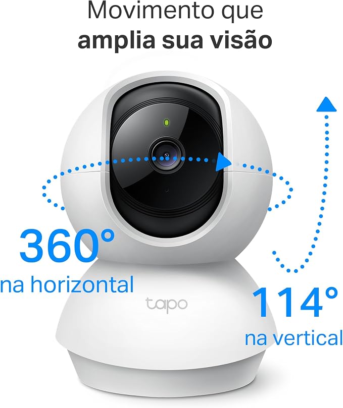 C210, 2K 3MP, Hareket Tespit ve Takibi, 360°, 9m Gece Görüşü, Çift Yönlü Sesli İletişim, Sesli Alarm, Bulut/Yerel Depolama, Bebek Ağlaması Tespiti, İç Mekan Wi-Fi Güvenlik Kamerası - Görsel 4