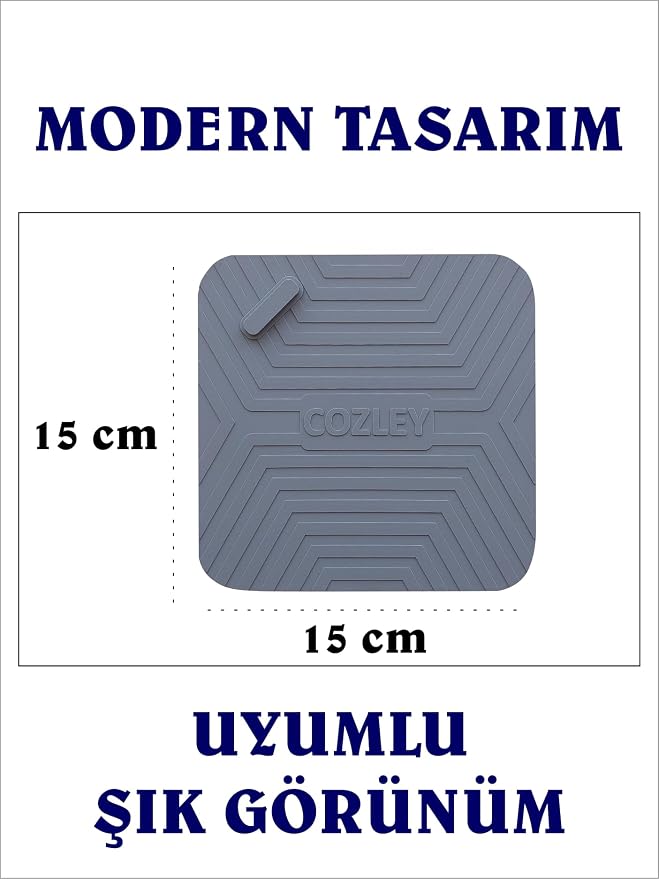 Önleyici Gider Kapağı 5'li Paket Balkon Gider Kapağı Banyo Mutfak Lavabo Balkon Gider Tıkacı Tıpası Kapağı Böcek Önleyici Drenaj Kapağı Gider Koruyucu - Görsel 2