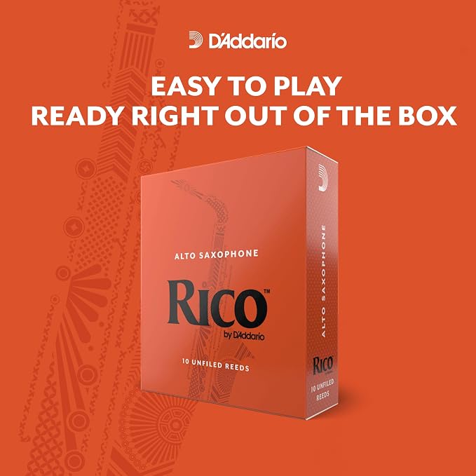 D'Addario Saksafon Yaprakları | Yüksek Hassas Üretilmiştir | Eski Saksafon Yaprakları 3 Kalınlık | 10'lu Paket | Sıcak Tam Ton | Hoş Oyun Hissi | Rico Organic alto saksafon yaprakları eşit tepki, kolay çalınabilirlik, sıcak ses ve güvenilir performans sunar. - Görsel 4