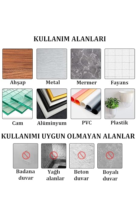 Taraflı Bant Şeffaf Silikonlu Su Geçirmez Akrilik Montaj Bandı (5 mt x 10 mm) - Görsel 5