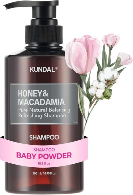 Kırılma Karşıtı Besleyici Bakım ŞampuanıHoney & Macadamia Nature Shampoo 500ml Baby Powder