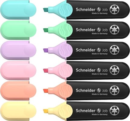JOB PASTEL FOSFORLU 6'LI SET