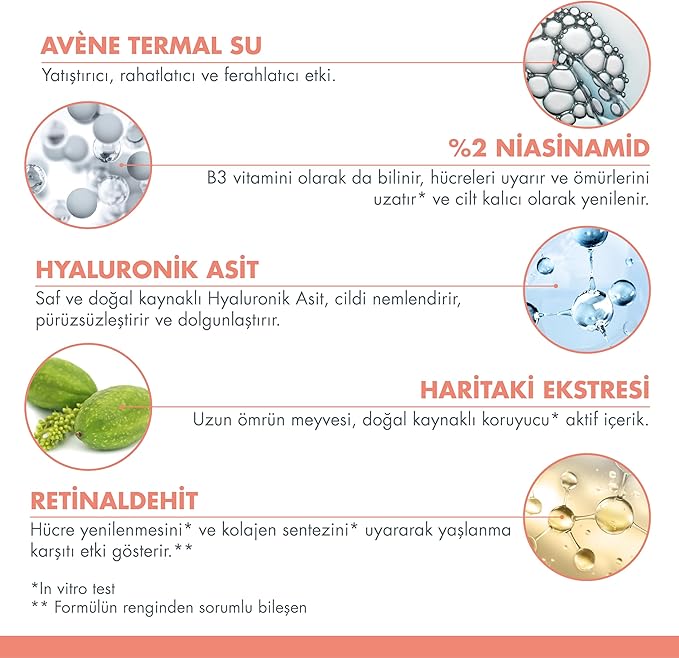 THERMALE AVENE Hyaluron Activ B3 Multi-ıntensive Night Cream 40 ml 213566 - Görsel 4