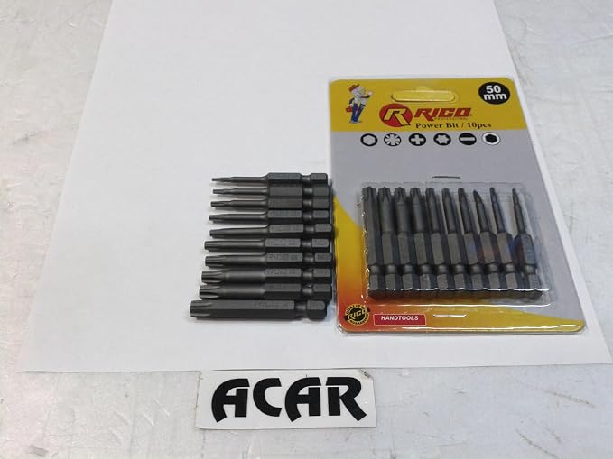 005-KK1131 Torx Matkap Ucu Seti 10 Parça, 50 mm - Görsel 4