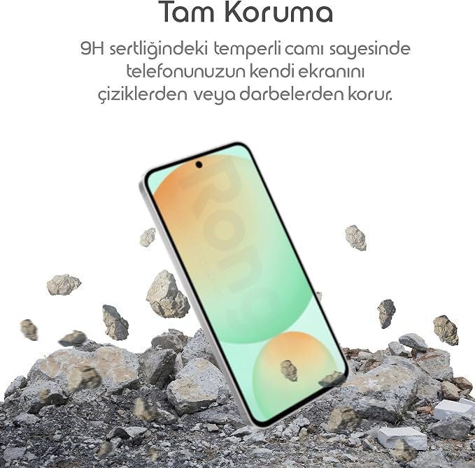 Samsung Galaxy S24 FE için Ekran Koruyucu 9H Sertlikte Anti-Static Temperli Cam Görüntü Kalitesini ve Dokunmatiği Etkilemeyen S24fe Cam Çizilme ve Darbelere Karşı Ekranı Kaplayan S24 FE Koruma - Görsel 5