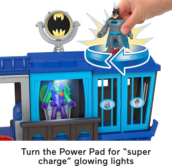 Imaginext DC Super Friends™ GOTHAM Hapishanesi Oyun Seti Hapishanesi Imaginext DC Super Friends™ GOTHAM Hapishanesi Oyun Seti HHP81 | Batman Oyuncak Gotham City Hapishane Şarjlı Oyun Seti 3 Yaşından İtibaren Çocuklar için, DC Universe, HHP81 - Görsel 4