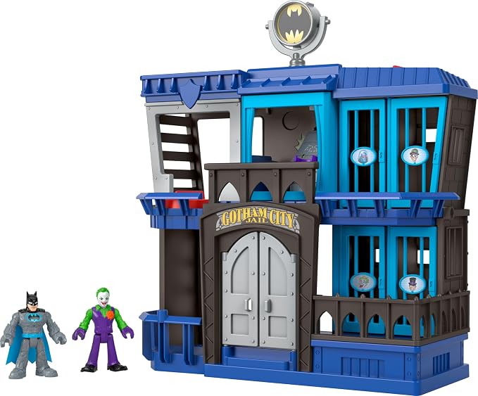 Imaginext DC Super Friends™ GOTHAM Hapishanesi Oyun Seti Hapishanesi Imaginext DC Super Friends™ GOTHAM Hapishanesi Oyun Seti HHP81 | Batman Oyuncak Gotham City Hapishane Şarjlı Oyun Seti 3 Yaşından İtibaren Çocuklar için, DC Universe, HHP81