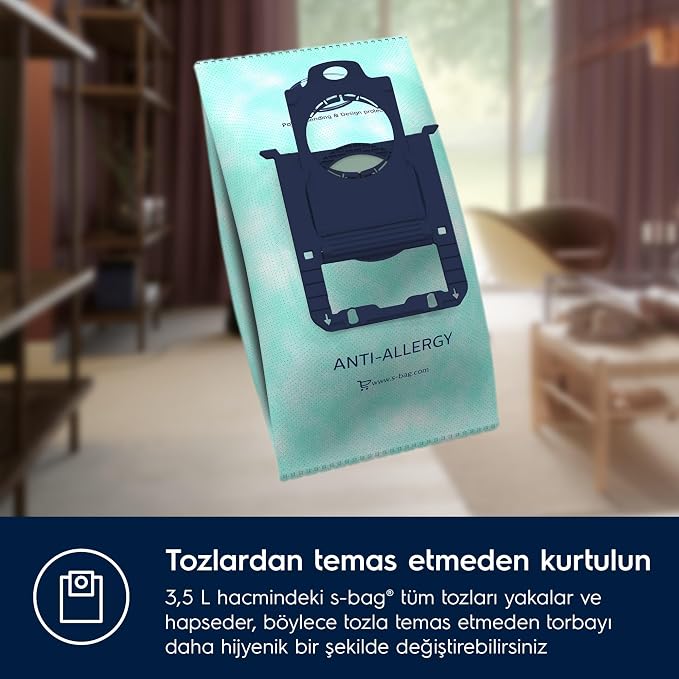 PD82-ALRG Pure D8 Toz Torbalı Elektrikli Süpürge - Görsel 5