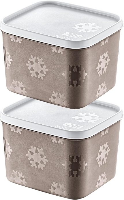2'Li Set No Frost Saklama Kabı Terra 1250 ML