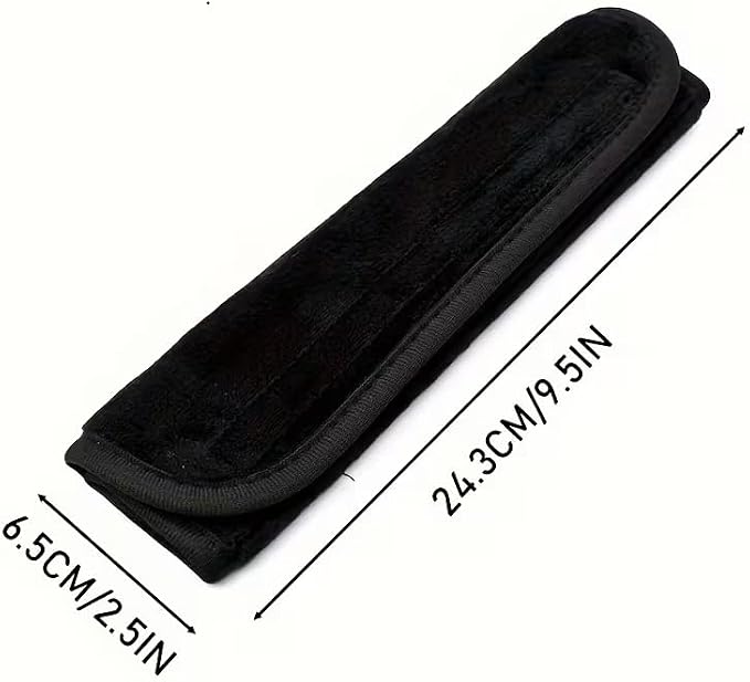2 Paket Evrensel Araba Emniyet Kemeri Kapak Pedleri Yumuşak Rahat - Görsel 4