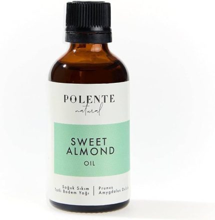 Natural Tatlı Badem Yağı,%100 Saf ve Doğal, Soğuk Sıkım, 50 ml