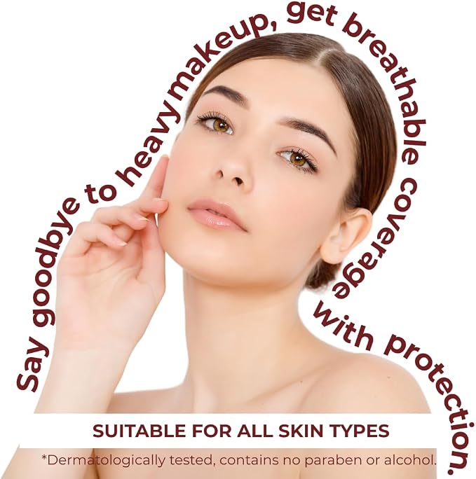 Yüksek Koruma Tinted Güneş Kremi SPF 50 – Kapatıcı Etkili, Cilt Tonu Eşitleyici, Nemlendirici ve Suya Dayanıklı Güneş Koruyucu – 40 ml - Görsel 4