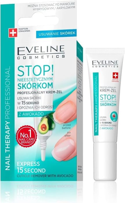 Cosmetics Stop Cuticles Avokado Yağlı Tırnak Eti Yumuşatıcı Krem Jel, 12 ml