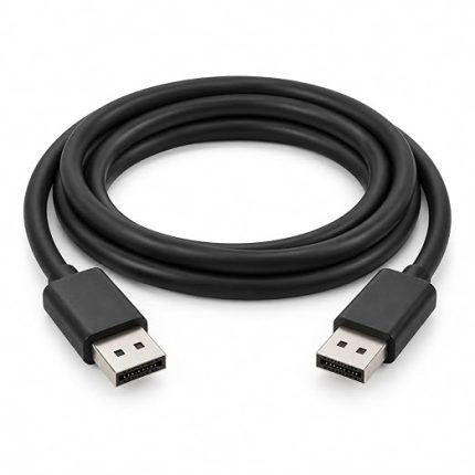 PX-DP8K 1.8 Metre DisplayPort 1.4 Kablo, 2K 4K 8K UHD DP Kablo, 4K 240Hz, 1080p 480Hz, 144Hz 165Hz 360Hz Destekli, FreeSync G-Sync Uyumlu, Mandalsız Display Port Kablo, Ses ve Görüntü Aktarımı