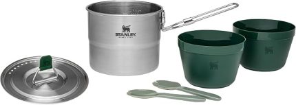 Adventure Pişirme ve Yemek Seti 1 Litre - Paslanmaz Çelik | Paslanmaz Çelik