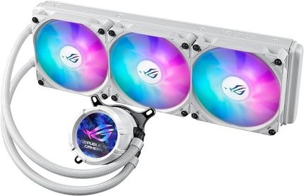 ROG Strix LC III 360 ARGB LCD Beyaz 360mm İşlemci Sıvı Soğutucu (90RC00W2-M0UAY0)