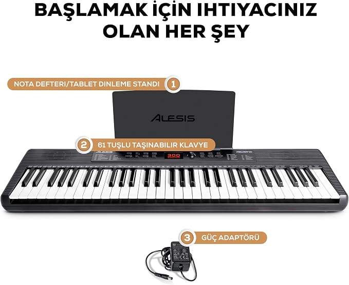 Melody 61 MK4 61 Tuşlu Piyano Klavyesi - Görsel 3