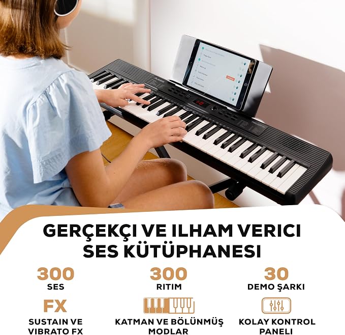 Melody 61 MK4 61 Tuşlu Piyano Klavye Paketi - Görsel 5
