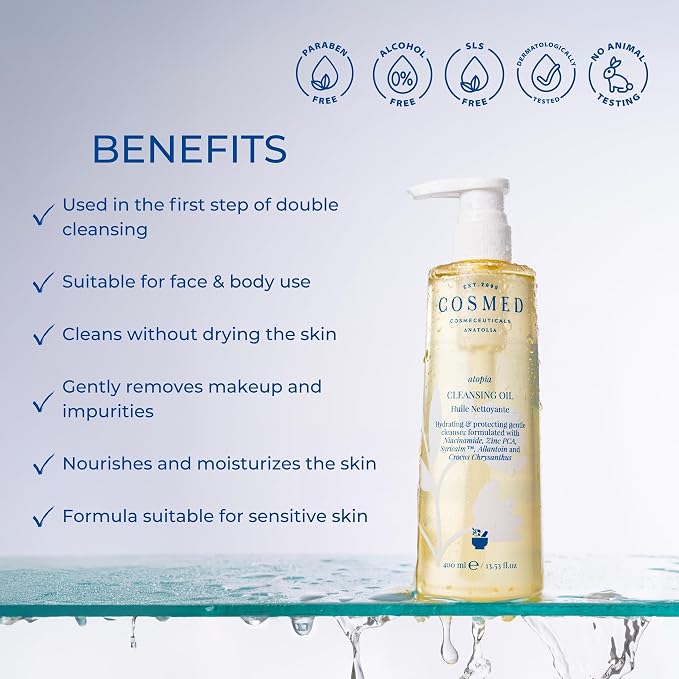 Cleansing Oil Yüz ve Vücut için Yağ Bazlı Temizleyici 400 ml - Görsel 4