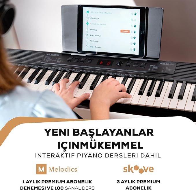 Melody 61 MK4 61 Tuşlu Piyano Klavye Paketi - Görsel 2
