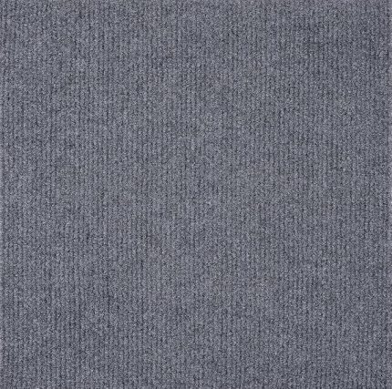Halıfleks Kendinden Yapışkanlı Duvardan Duvara Halıflex Rip Halı Keçe Zemin Kaplama (Açık Füme, 50x50)