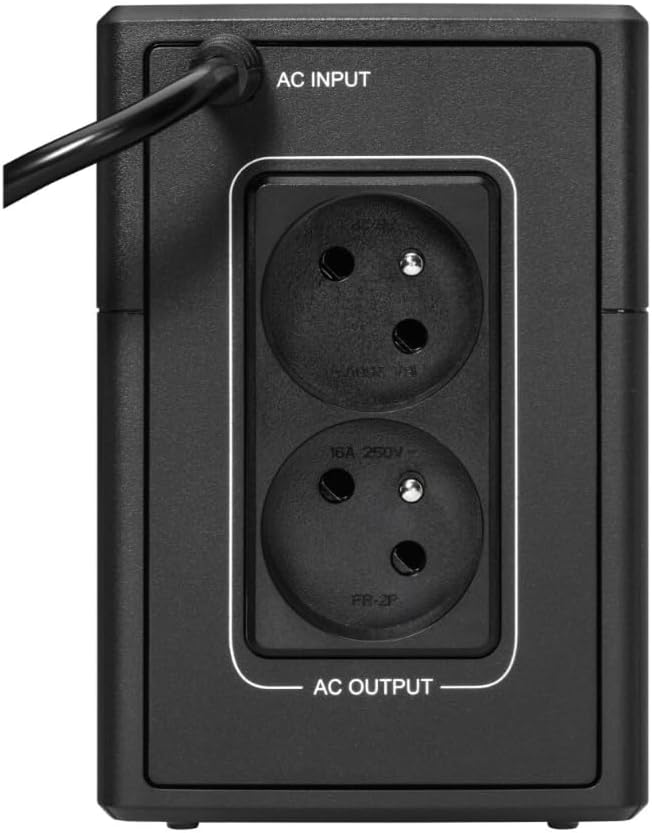 5E Gen2 – Line‑Interactive USV 1200 VA / 660 W – 5E1200UD – 4× Schuko, AVR, USB – Siyah (B0CCNXJJBQ) - Görsel 3