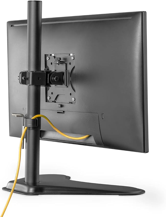 Monitör tutucu - ayak - 1 monitör - 32 inçe kadar - VESA 75x75, 100x100 - siyah - Görsel 5