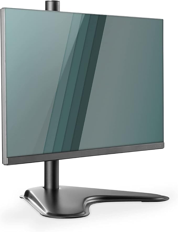 Monitör tutucu - ayak - 1 monitör - 32 inçe kadar - VESA 75x75, 100x100 - siyah - Görsel 3