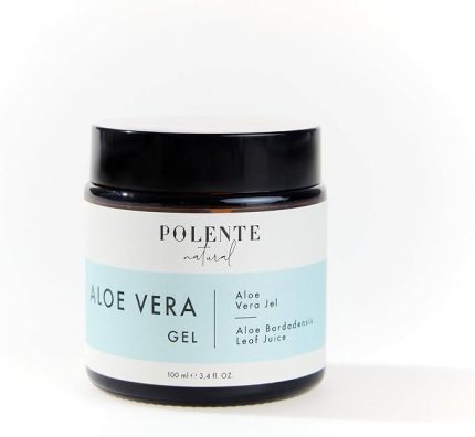 Natural Aloe Vera Jel, Yüz ve Vücut İçin, 100 ml