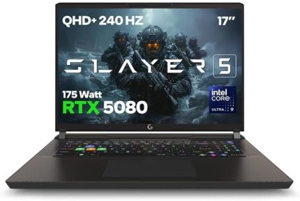 Garaj Slayer5 9XL-5080 C1 Intel Ultra 9 275HX 32GB RAM 1TB SSD RTX5080 17" 240Hz QHD+ FreeDOS Oyuncu Laptop