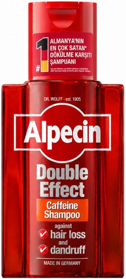 Kafein İçeren Dökülme ve Kepek Karşıtı Şampuan, İkili Etki, 200 ml