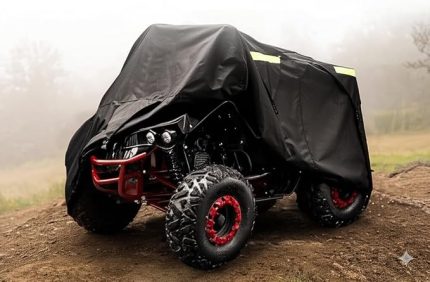 Su Geçirmez İç ve Dış Mekan ATV Brandası, Quad Cover için Örtü, Kar ve Toz Geçirmez