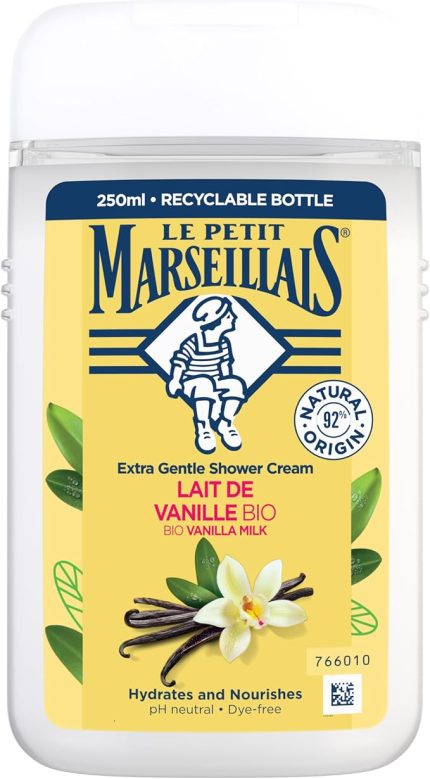 Petit Marseillais Organık Vanilya Sütü Duş Jeli, 250 ml