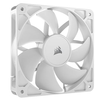 RS120 120 mm PWM fan – papatya zinciri bağlantısı – sessiz – manyetik kubbe rulman – tekli paket – beyaz