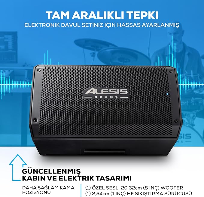Strike Amp 8 MK2 2000W Elektronik Davul Amfisi - Görsel 3