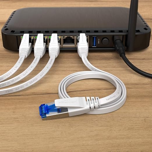 – LAN kablosu düz 10Gbit/s – 2m - Görsel 4
